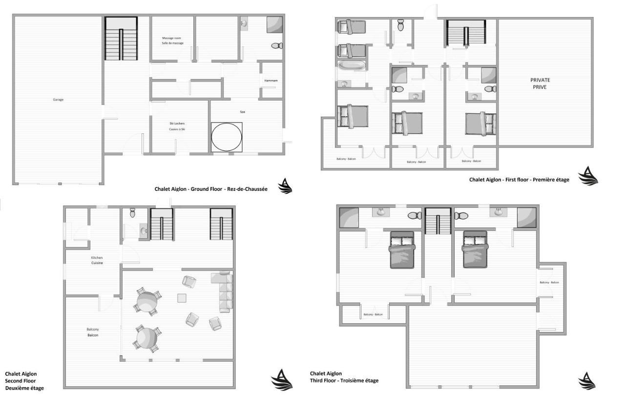 Chalet L'Aiglon La Rosière Kültér fotó